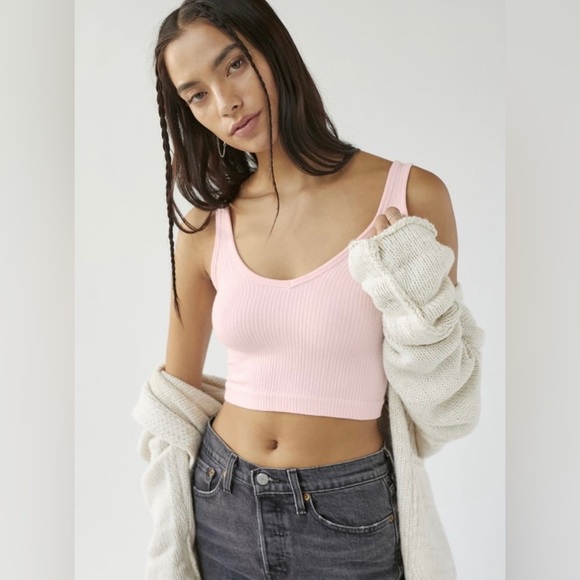 Urban Outfitters Out From Under Drew Seamless Ribbed Bra Top - Picture 4 of 4